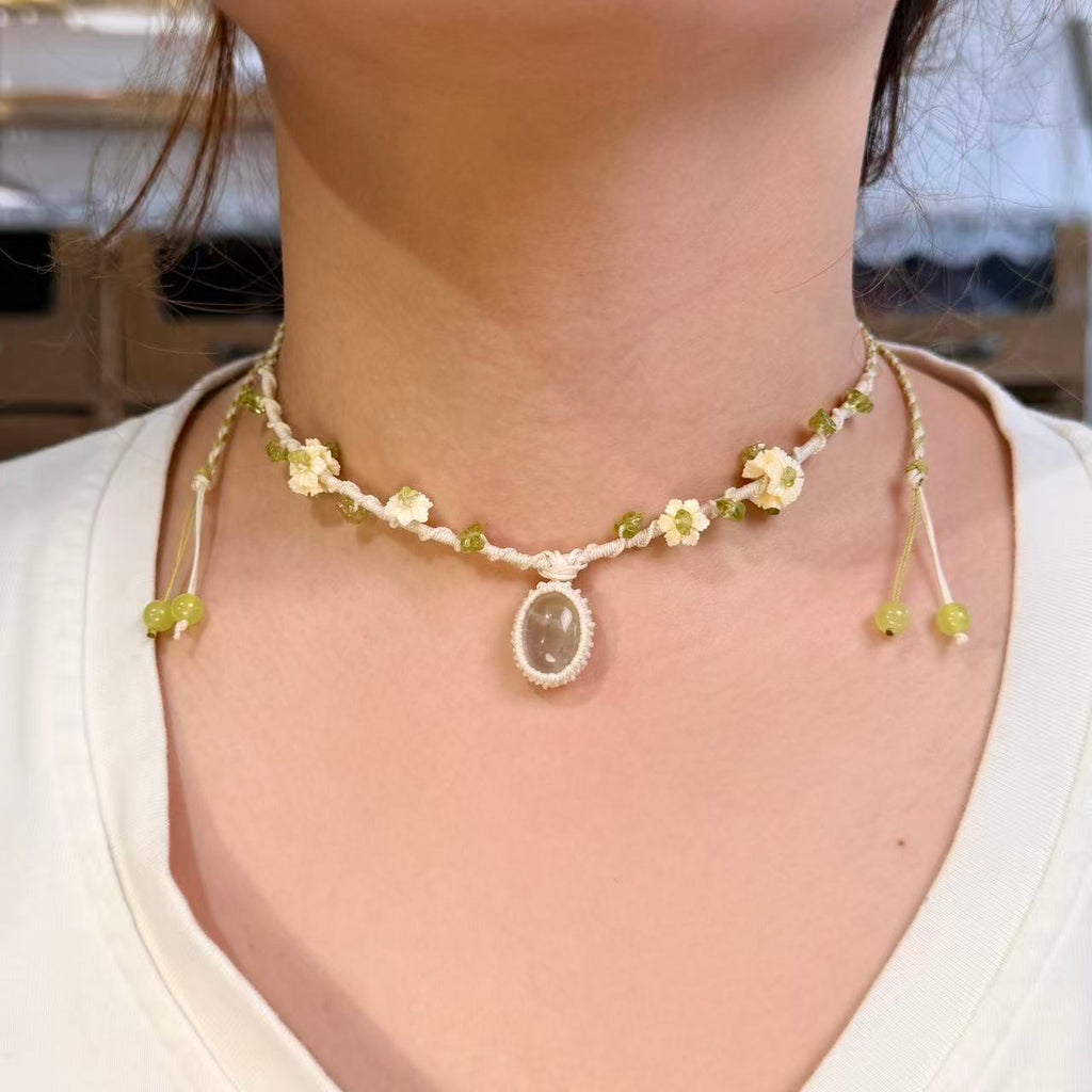 Prehnite Necklace • Only One Available