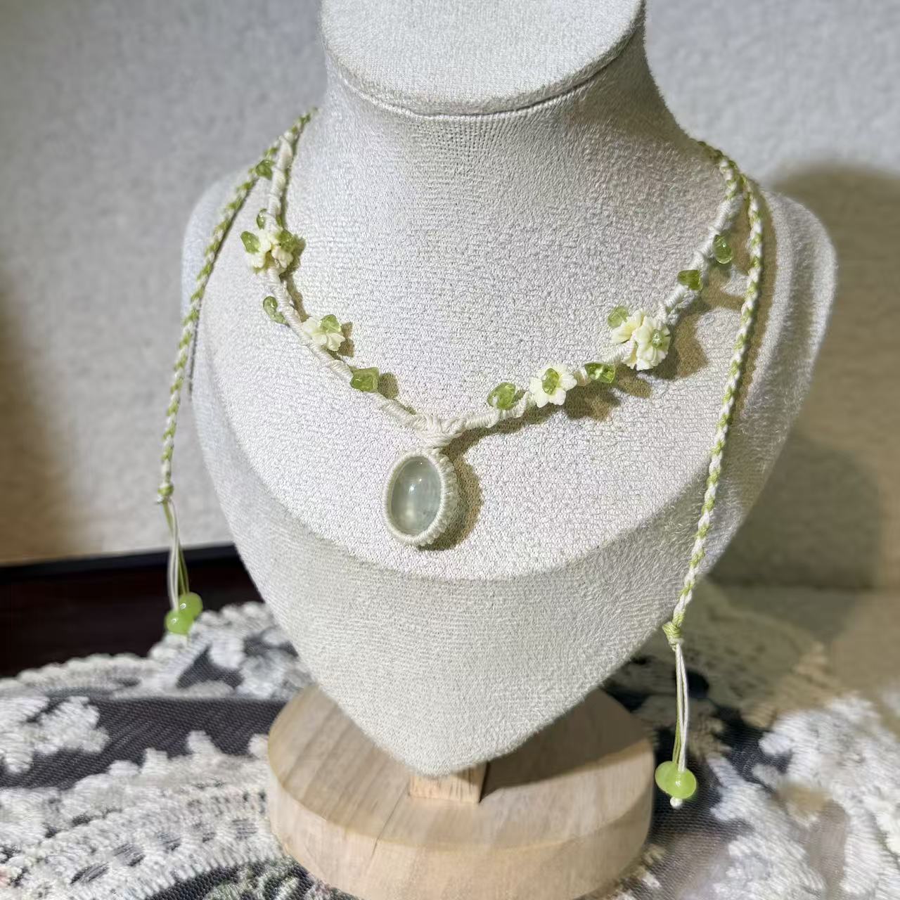 Prehnite Necklace • Only One Available
