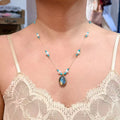 Labradorite & Pearl Long Necklace · Only One Available