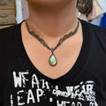 Simple Style Labradorite Necklace • Only One Available