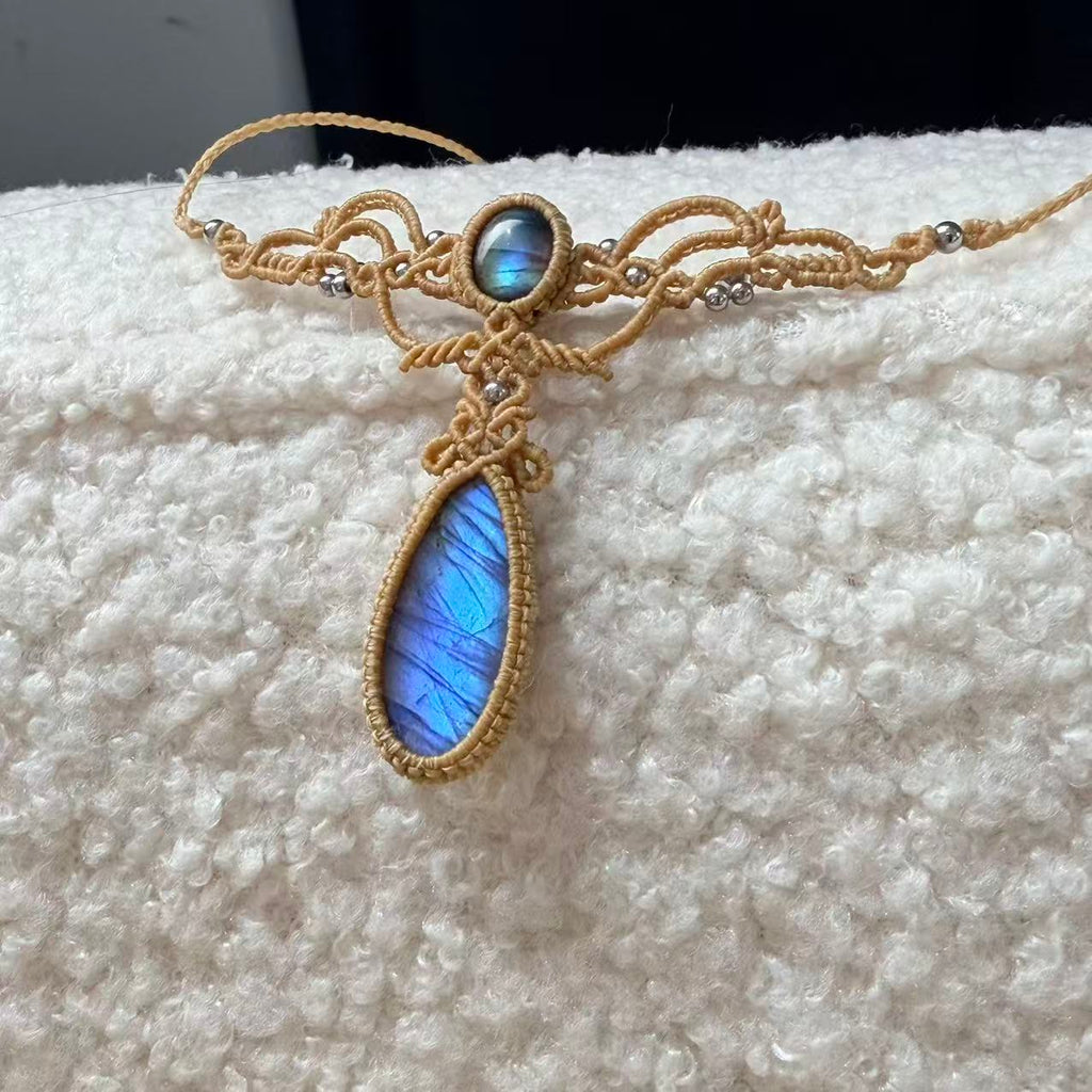 Twin-Stone Pendant Necklace • Only One Available