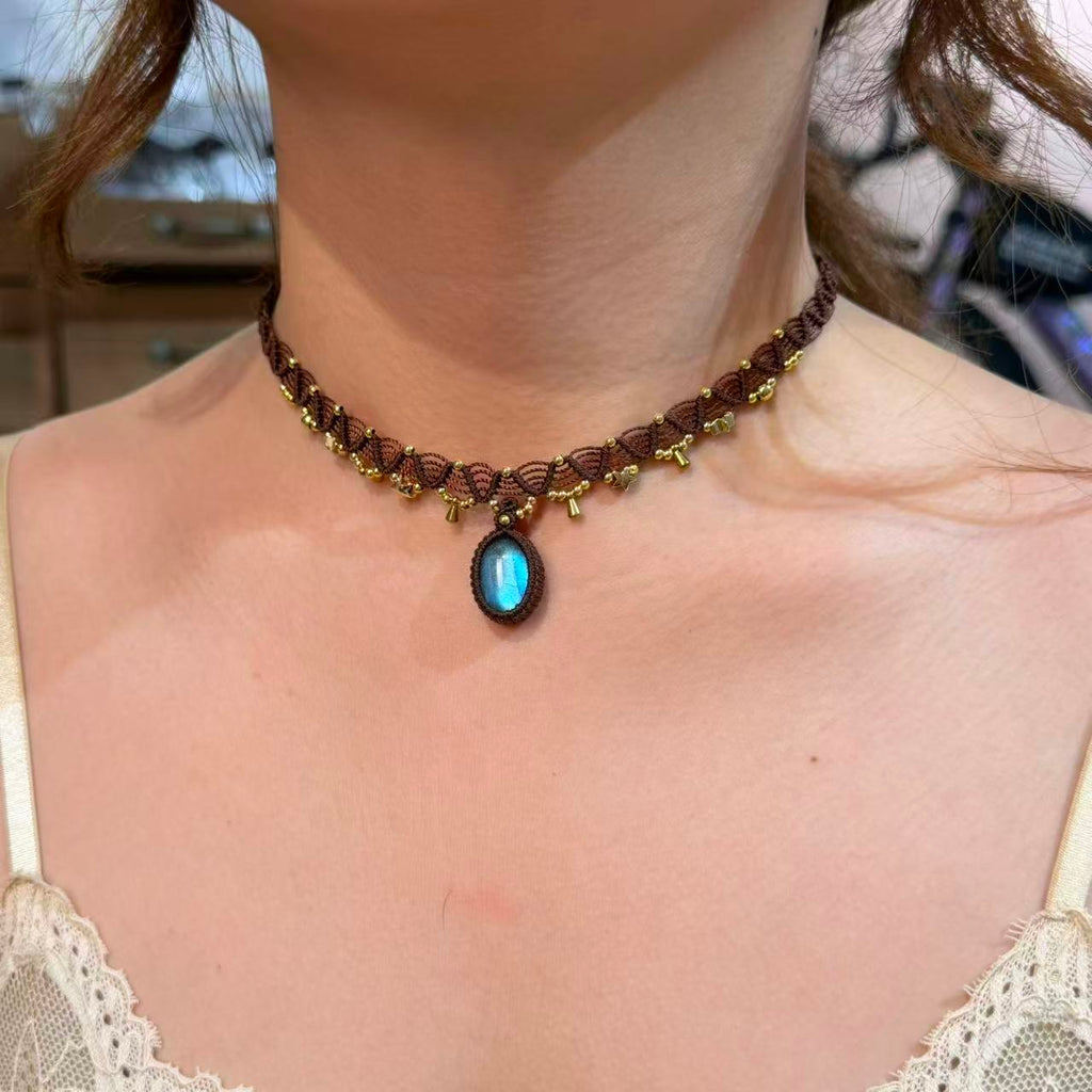 Labradorite Choker, One of a Kind