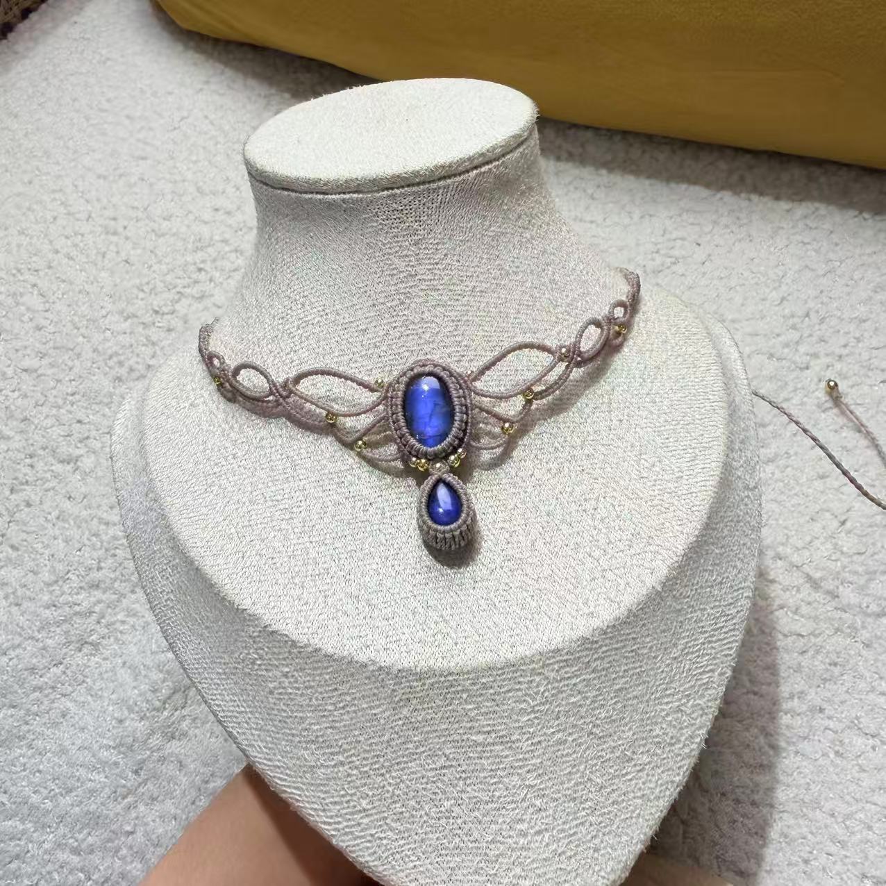 Two Labradorite Necklace, Only One Piece
